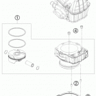 FC 450 ENGINE Цилиндры