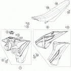 FE 501S CHASSIS Бак,сидение