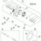 FE 501S CHASSIS Заднее колесо
