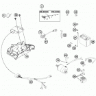 TE 300 CHASSIS Электрика