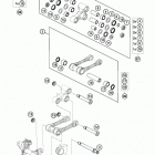 FC 450 CHASSIS Соединение рычагов