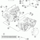 TC 250 ENGINE Картер двигателя