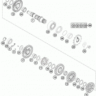 FC 250 ENGINE Трансмиссия 2-контрпривод