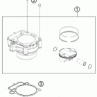FC 350 ENGINE Цилиндры