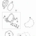 FC 250 ENGINE Кожух сцепления