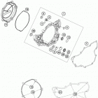 FE 350 ENGINE Кожух сцепления