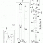 FC 450 CHASSIS Передняя вилка