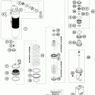 FC 450 CHASSIS Амортизатор в разборе