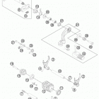 FE 350 ENGINE Механизм переключения