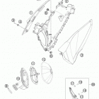 FE 350 CHASSIS Воздушный фильтр