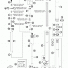 FC 450 CHASSIS Передняя вилка