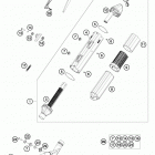 FE 350 CHASSIS Глушитель
