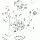 FE 501 ENGINE Головка цилиндра