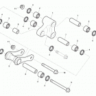 TR 650 Terra-TR 650 Strada Rear suspension linkage