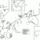 TE 449-TE 511 Main wiring harness, electrical parts