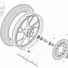 TR 650 Terra-TR 650 Strada Front wheel(tr 650 strada)