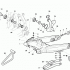 TC 449 Rear swing arm