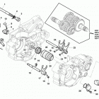TE-TXC-TC 250-TE-TXC 310 Gearshift mechanism 6 speed(te-txc 250-te-txc 310)