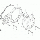 TR 650 Terra-TR 650 Strada Кожух сцепления