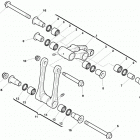 TC 449 Rear suspension linkage