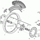 TE-TXC-TC 250-TE-TXC 310 Заднее колесо