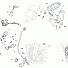 TE 449-TE 511 Digital instrument, blinkers, horn