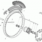 TC 449 Переднее колесо