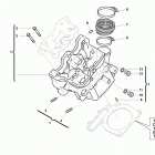 TE 449-TE 511 Cylinder head 1  /  2