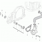 TR 650 Terra-TR 650 Strada Водяной насос