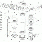 WR 125-CR 125 Задний амортизатор