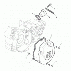 TE-TXC-TC 250-TE-TXC 310 L.h. half crankcase covers