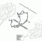 TC 449 Half crankcase 2  /  2