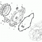 TE-TXC-TC 250-TE-TXC 310 R.h. half crankcase covers