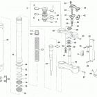 WR 125-CR 125 Front fork assembly(cr 125)