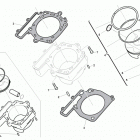 TC 449 Cylinder, piston