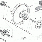 TR 650 Terra-TR 650 Strada Rear wheel(tr 650 terra)