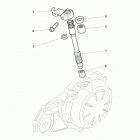 TR 650 Terra-TR 650 Strada Вал сцепления