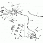 WR 125-CR 125 Front hydraulic brake