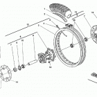 TE-TXC-TC 250-TE-TXC 310 Заднее колесо