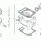 TE-TXC-TC 250-TE-TXC 310 Cylinder, piston(te-txc 310)