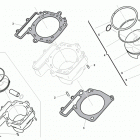 TC 449 Cylinder, piston
