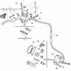 TC 449 Front hydraulic brake