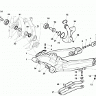 TXC 449-TXC 511 Rear swing arm