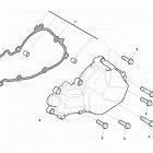 TC 449 L.h. half crankcase
