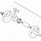 TE-TXC-TC 250-TE-TXC 310 Коленвал