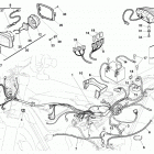 TE-TXC-TC 250-TE-TXC 310 Main wiring harness, electrical parts (te 250-te 310)