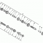 WR 125-CR 125 Трансмиссия
