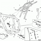 TE-TXC-TC 250-TE-TXC 310 Frame, foot rests