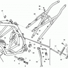 TXC 449-TXC 511 Frame, foot rests