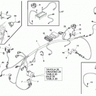 SMR 449 - SMR 511 Main wiring harness, electrical parts